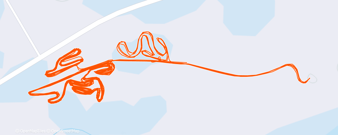 Map of the activity, Morning Ride