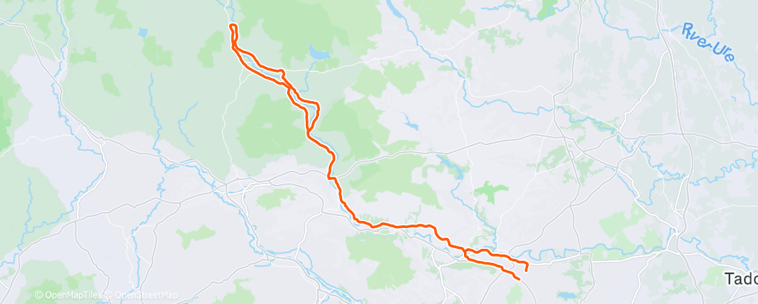 Карта физической активности (Morning Ride)