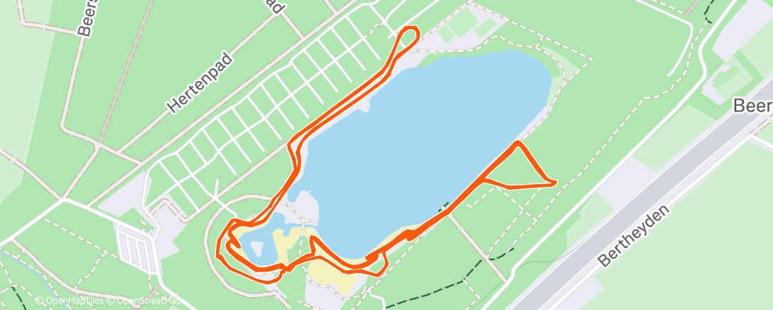 Map of the activity, CX out