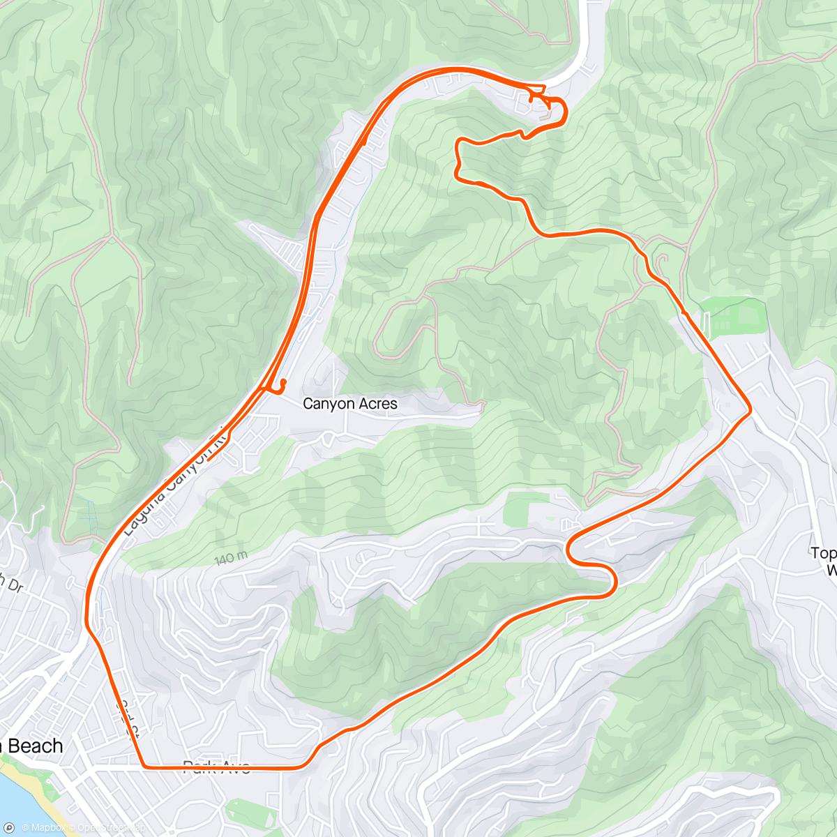Map of the activity, Shuttles rolling deep with @melana_trailguide