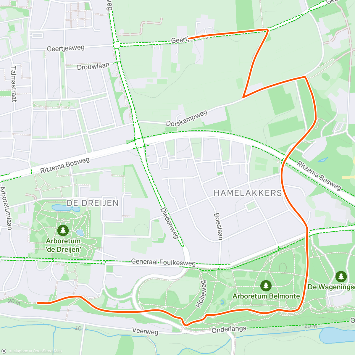 Map of the activity, Activation for Paris Roubaix; my debute as commentator! :) NOS