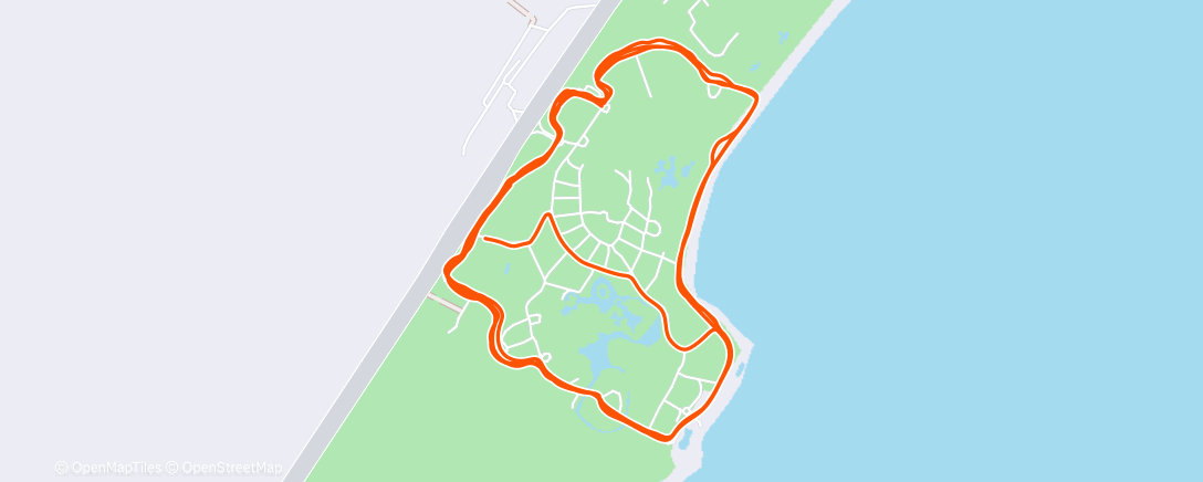 Карта физической активности (Lunch Run)