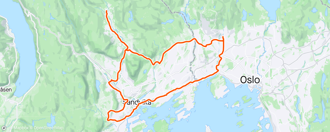 Map of the activity, Søndag