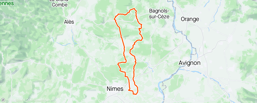 Map of the activity, Endurance 🌪️ 45 min avec un handisport dans la roue 🥴