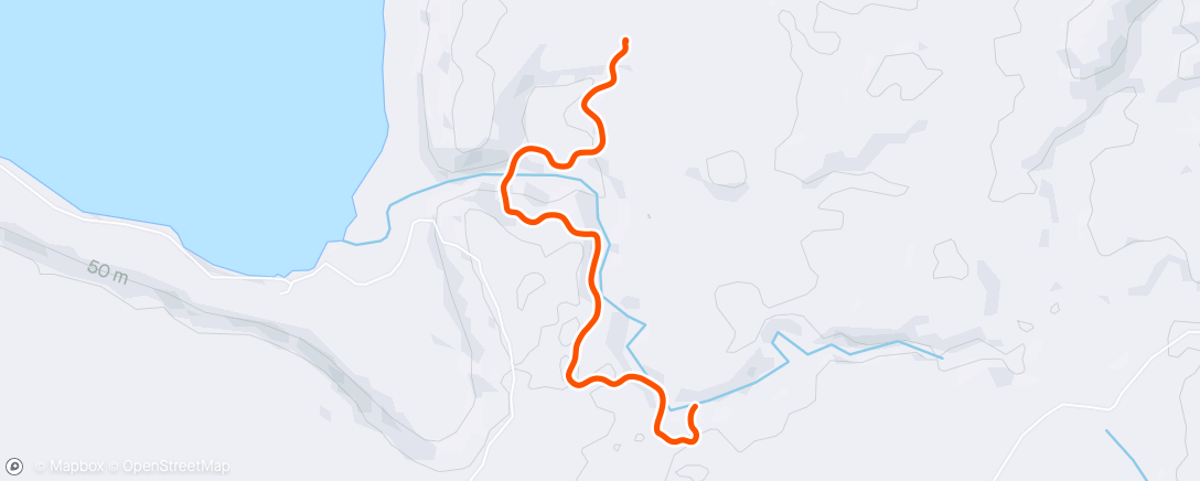 Map of the activity, Treadhike