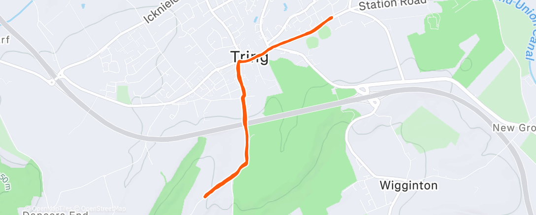 Карта физической активности (Like a Xmas pudding doing hill sprints)