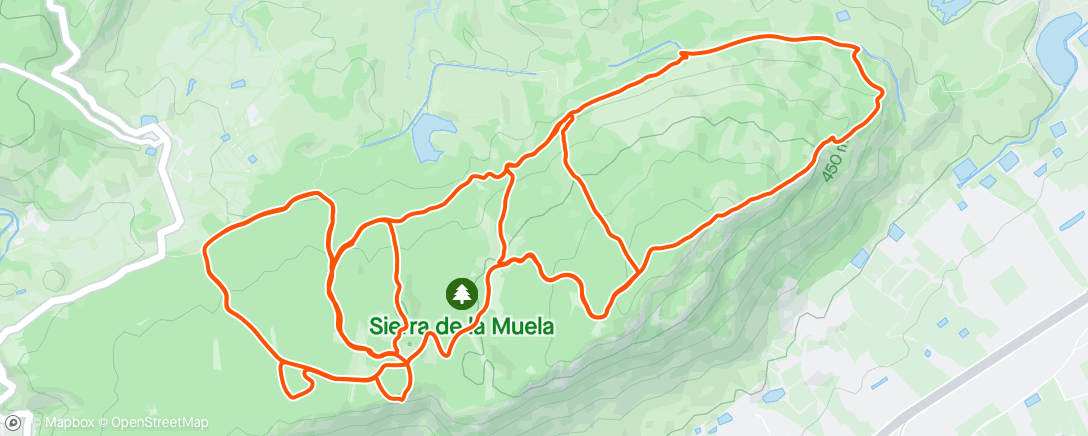 Map of the activity, RUTA ENDURO ENDURALHAMA 4.0