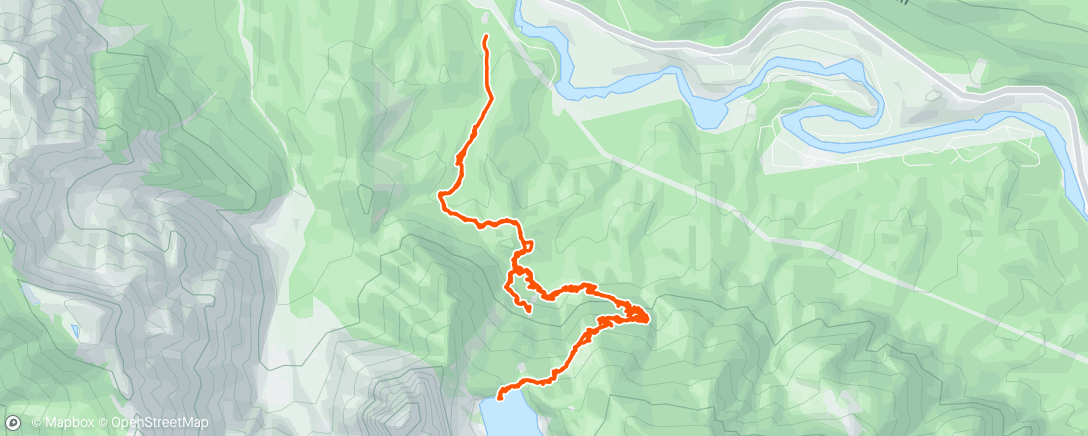 Map of the activity, LAKE SERENE