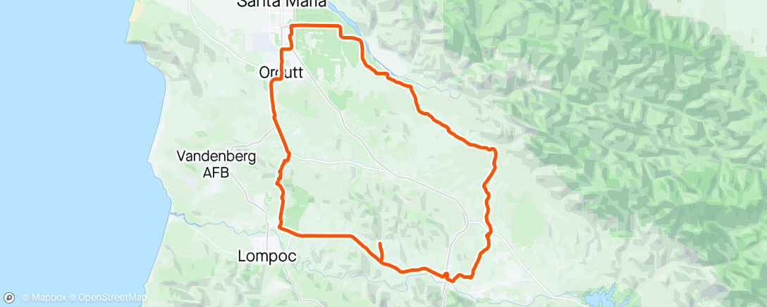 Map of the activity, Fighting Wind and Mudslides