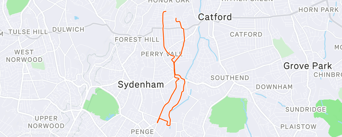 Map of the activity, Gardening