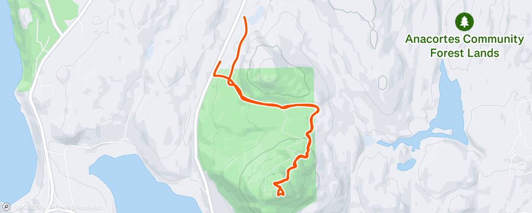 Map of the activity, A real nice hike