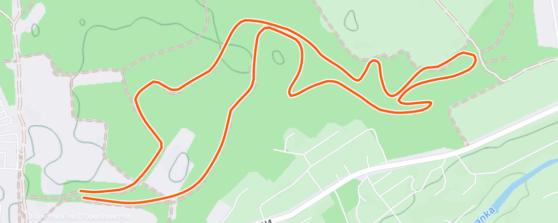 Карта физической активности (Классика закатка)