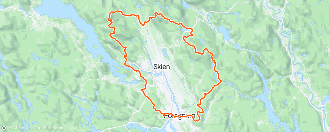 Map of the activity, Skogvokteren 2024