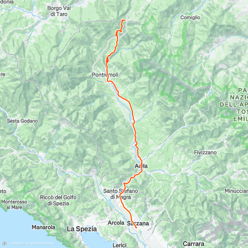 Passo della Cisa | 113.7 km Road Cycling Route on Strava