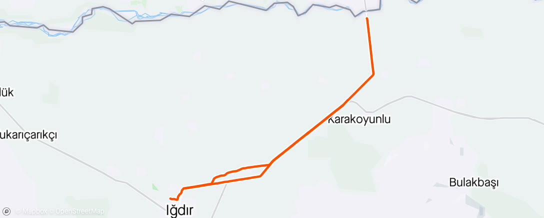 Map of the activity, Alican Turu