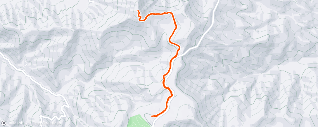 Map of the activity, Mt. Pisgah Hike