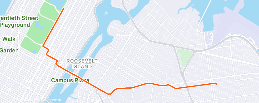Map of the activity, Afternoon Ride