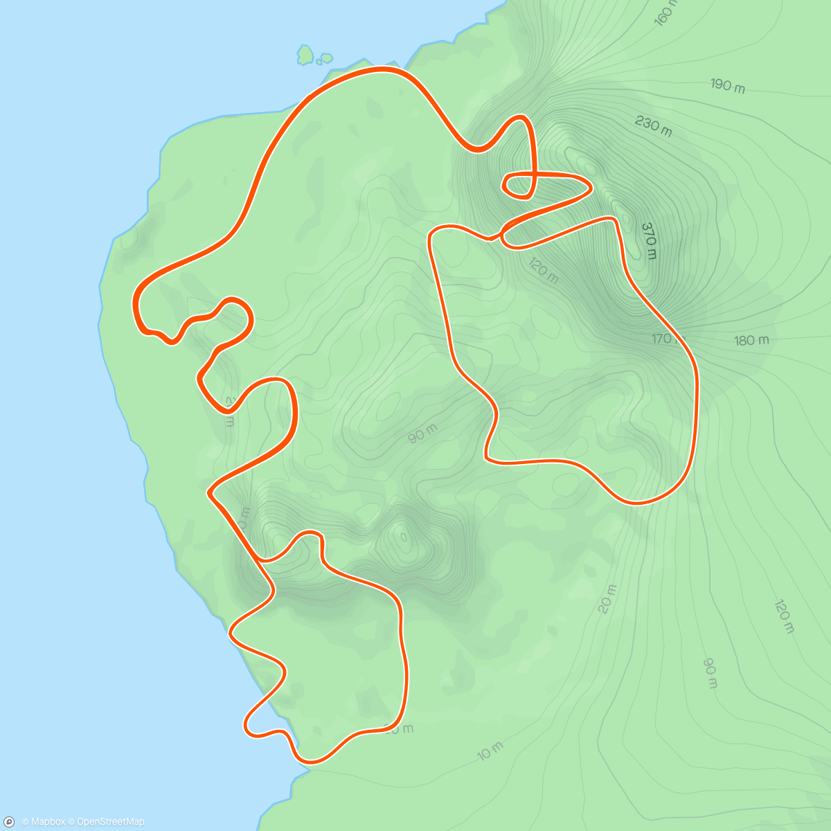 Map of the activity, Zwift - A_1.2 in Watopia