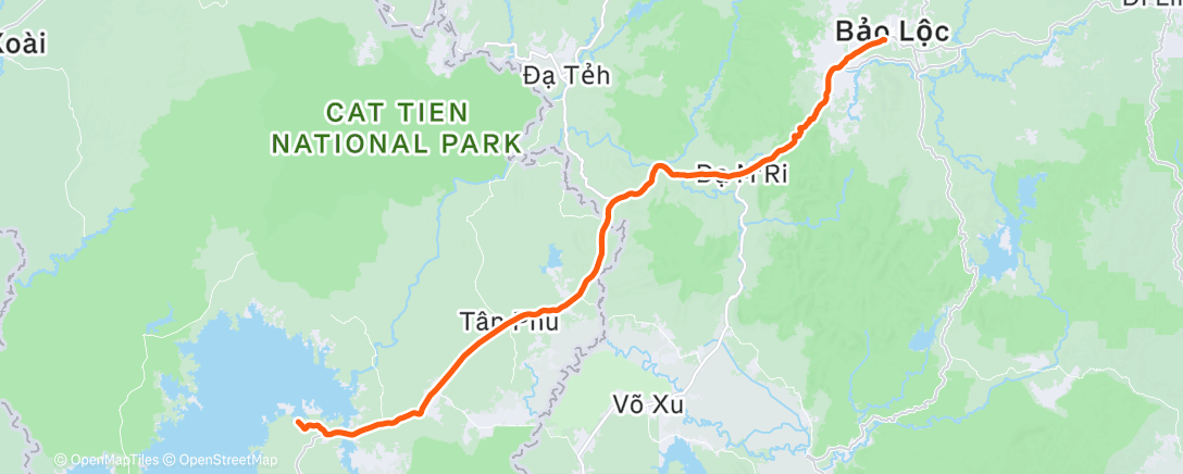 Map of the activity, Viet Nam, D. 19/21