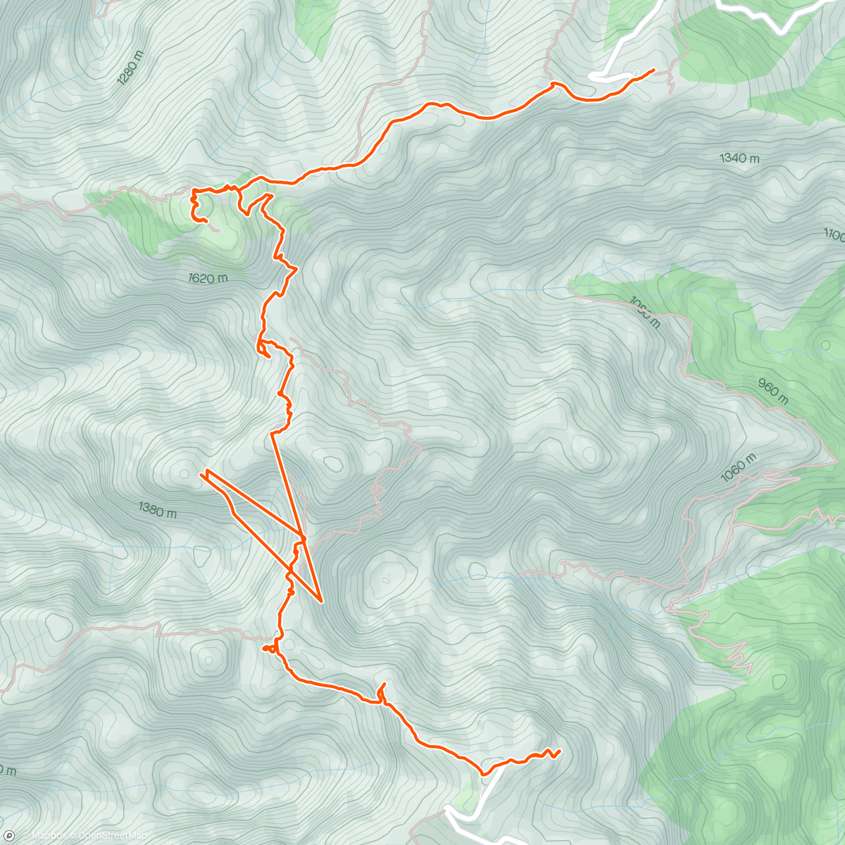 Mappa dell'attività Pico do Arieiro to Pico Ruivo  🇵🇹