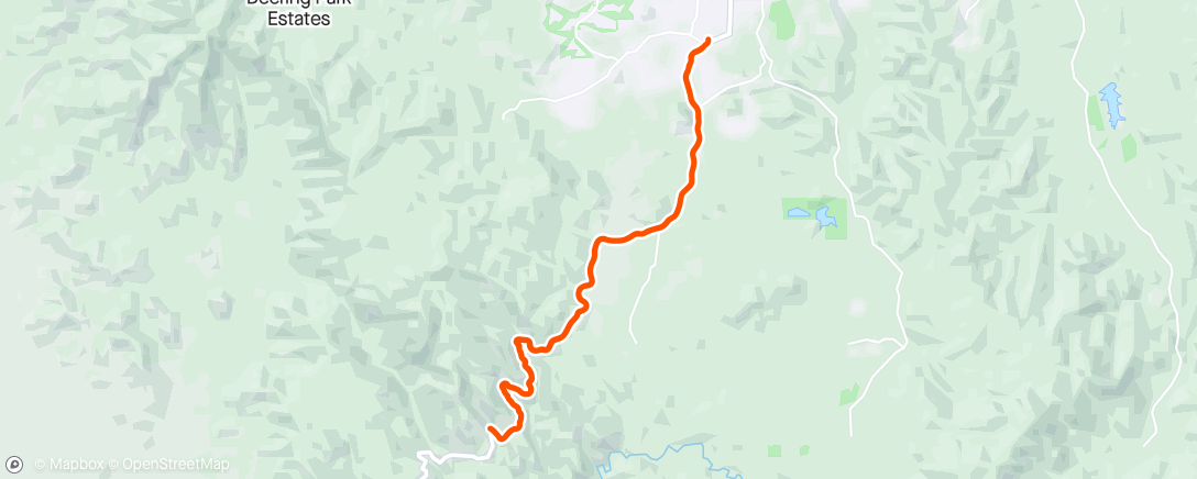 Map of the activity, Beautiful ride with Bike Prescott! Haven't done a road ride in 7 years...
