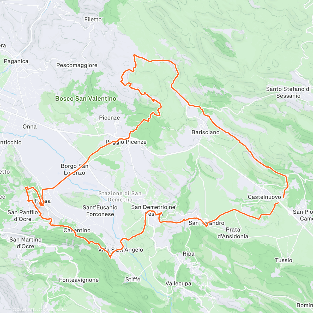 Map of the activity, Quando Cini crede che tu sia n’ommn😎 (cit. Paolini)