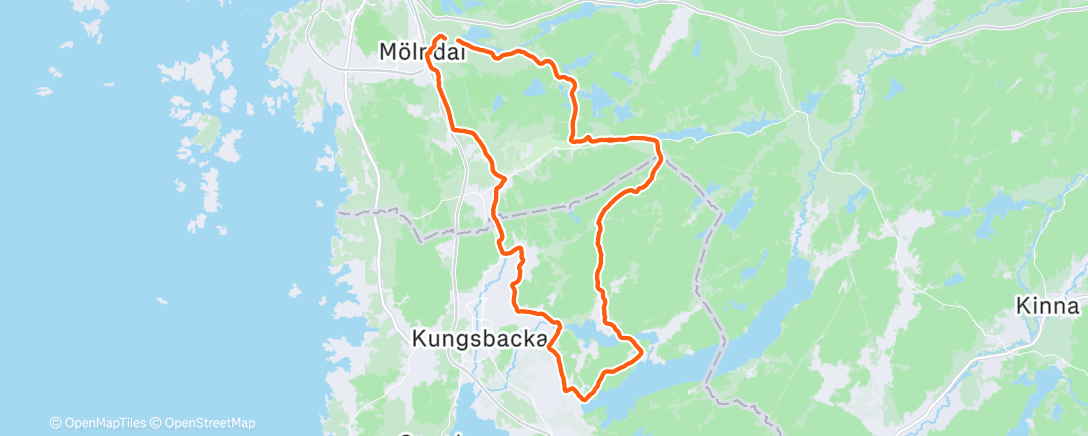 Map of the activity, Fikarunda med pappa ☕️ 🥧