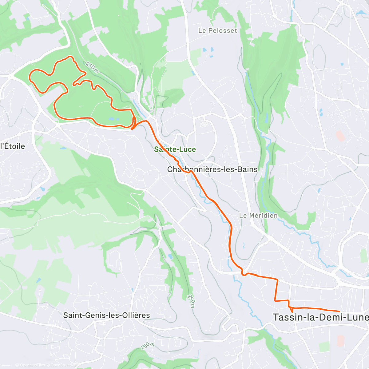 Map of the activity, EF 🏃🏽‍♂️