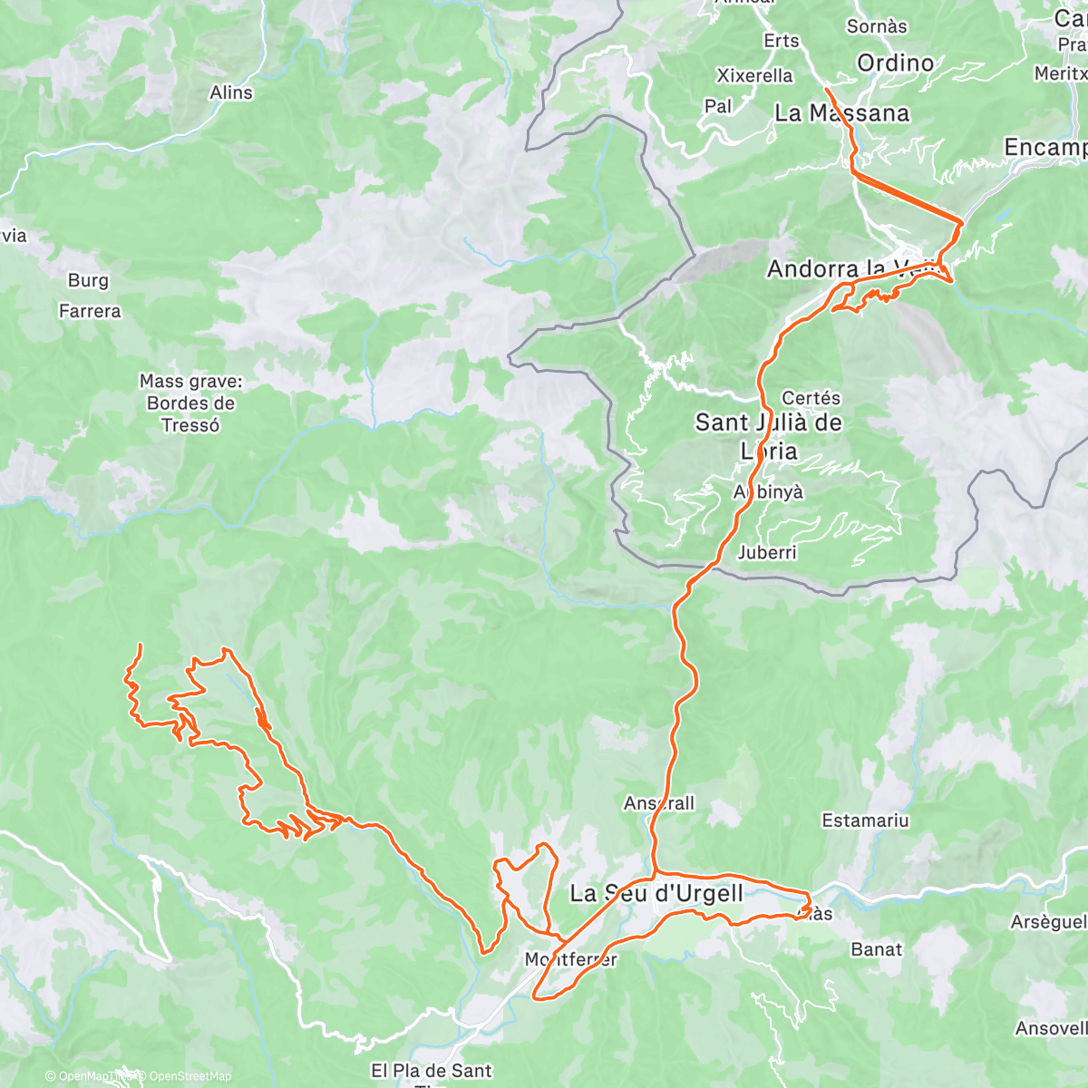Map of the activity, Christmas Eve 🎄