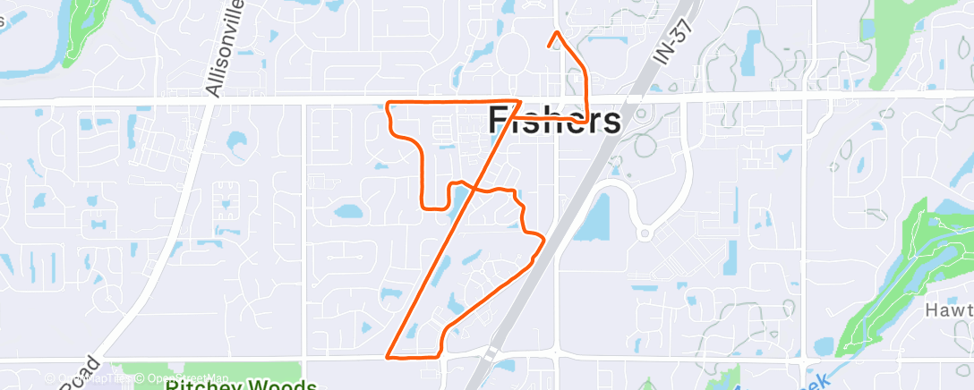 Карта физической активности (Koffee Klub)