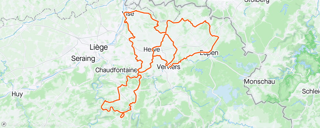 Map of the activity, Tour de Wallonie 🇧🇪 Stage 4