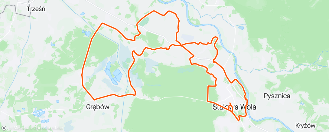 Map of the activity, Morning Ride Gravel