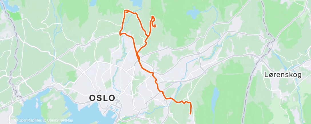 Map of the activity, GK