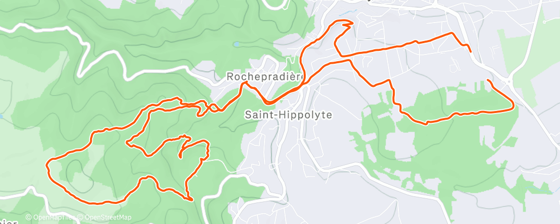 Map of the activity, Passion rouler de nuit débloqué 🔦