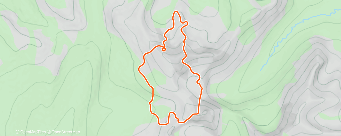 Map of the activity, Loch Loop