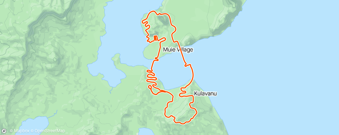 Mapa da atividade, Zwift - Mishmash in Watopia