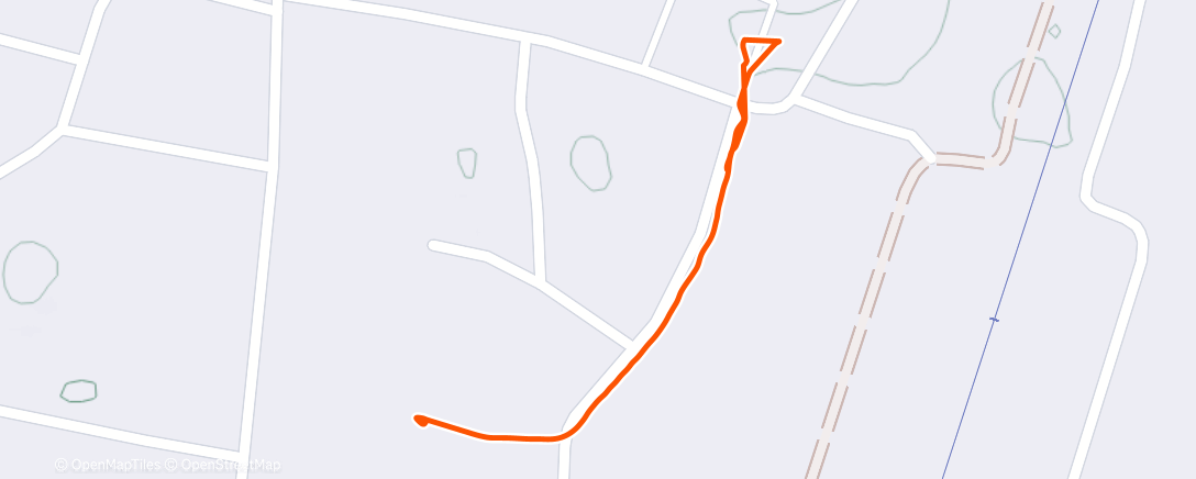 Map of the activity, Morning Walk