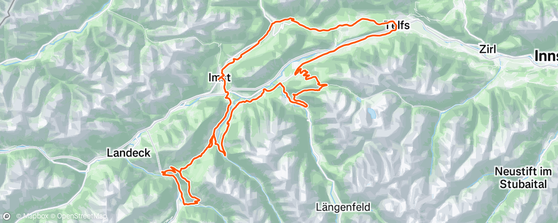 Map of the activity, allinclusive