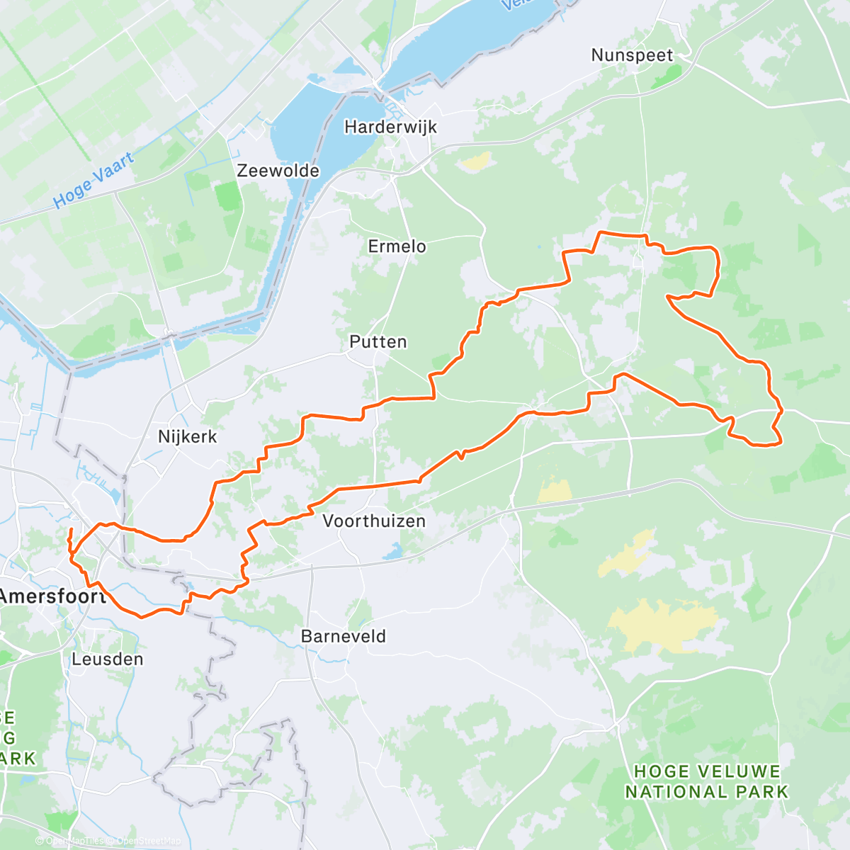 Карта физической активности (Keihard Kerstklassieker Gravel)