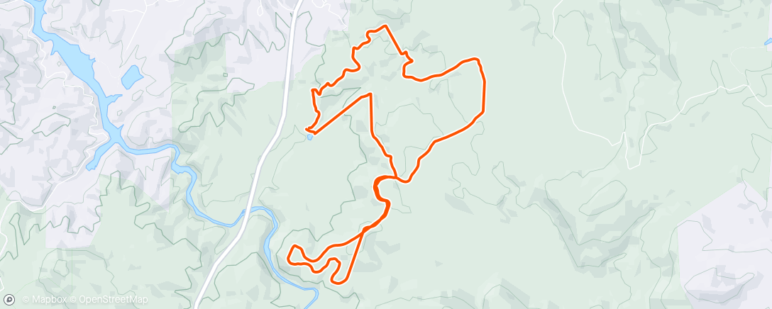 Map of the activity, Short Circuit Ride