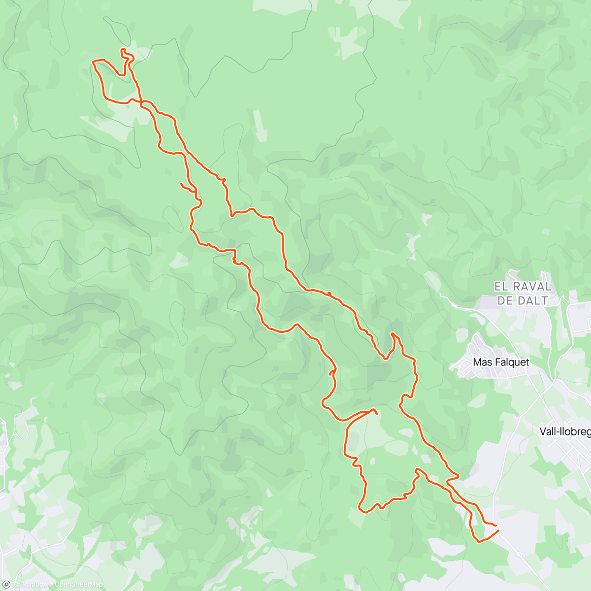 Карта физической активности (Trail camp 🔴⚪️ round 4)