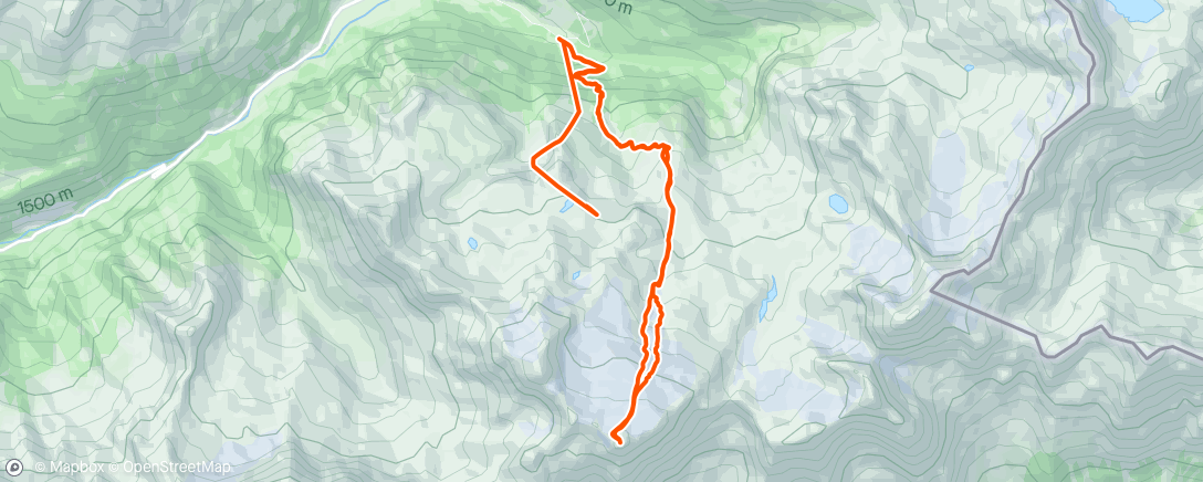 Carte de l'activité Morning Backcountry Ski