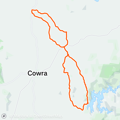 BR - Canowindra - Lake Wyangala - Sht of Bark rtn | 133.7 km Cycling ...