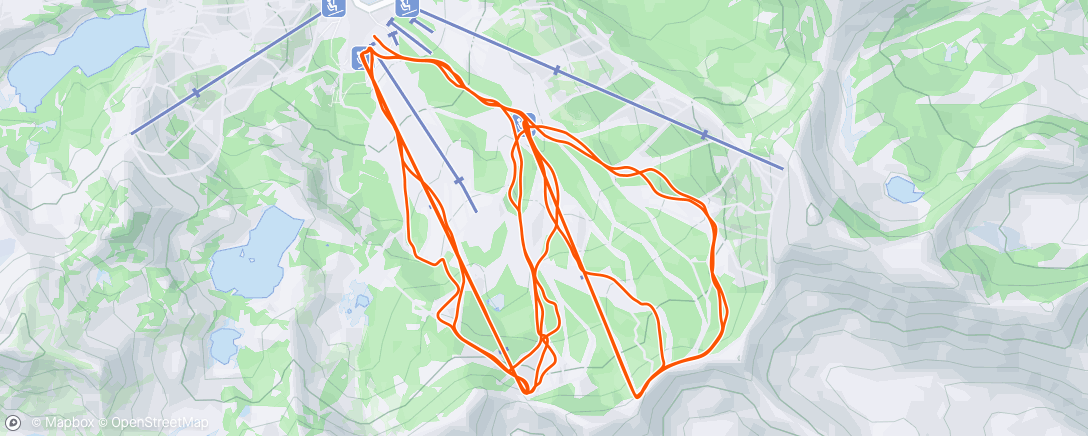 Map of the activity, Morning Workout