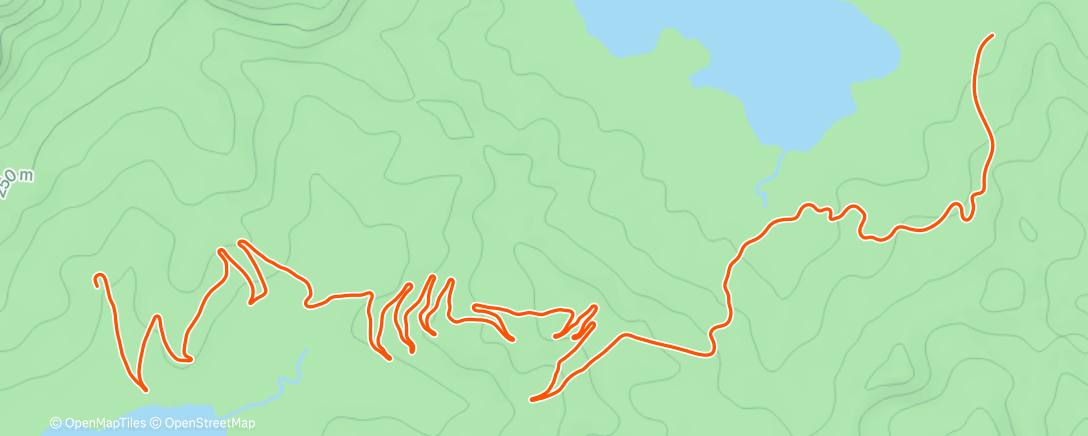 Map of the activity, Zwift - Group Ride: Stage 5 - Zwift Camp: Build  (D) on Road to Sky in Watopia