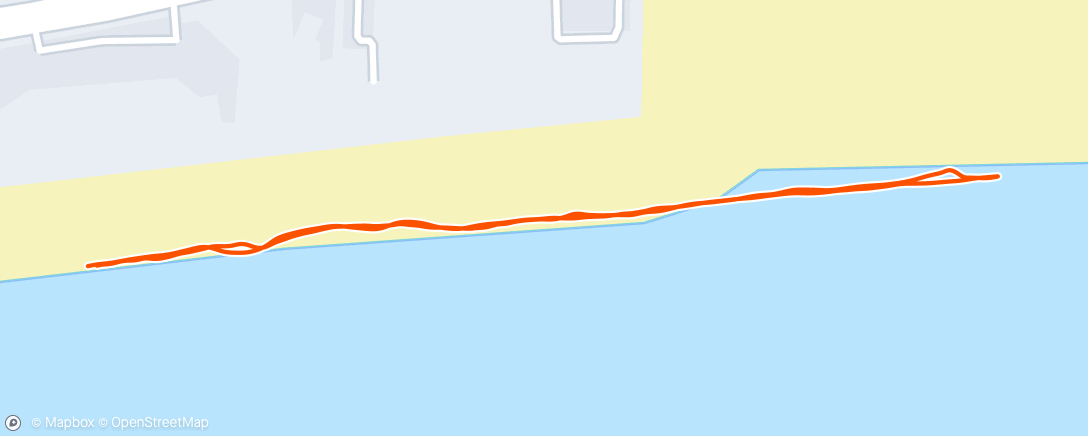 Map of the activity, Afternoon Walk