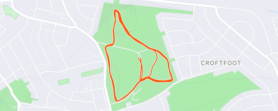 Map of the activity, Morning Run 🏃‍♀️