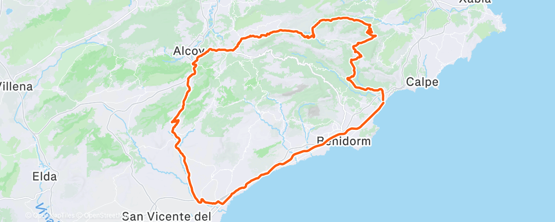 Map of the activity, TC 6