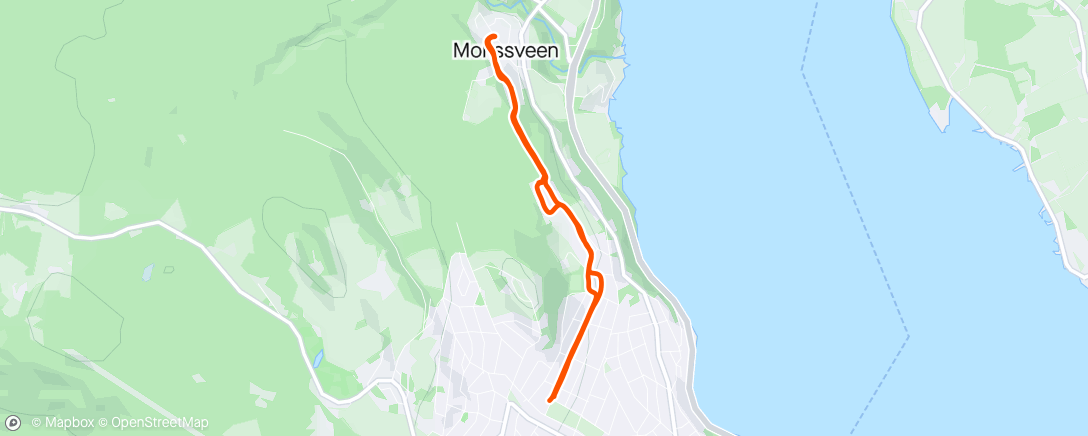 Map of the activity, Intervall med Silje