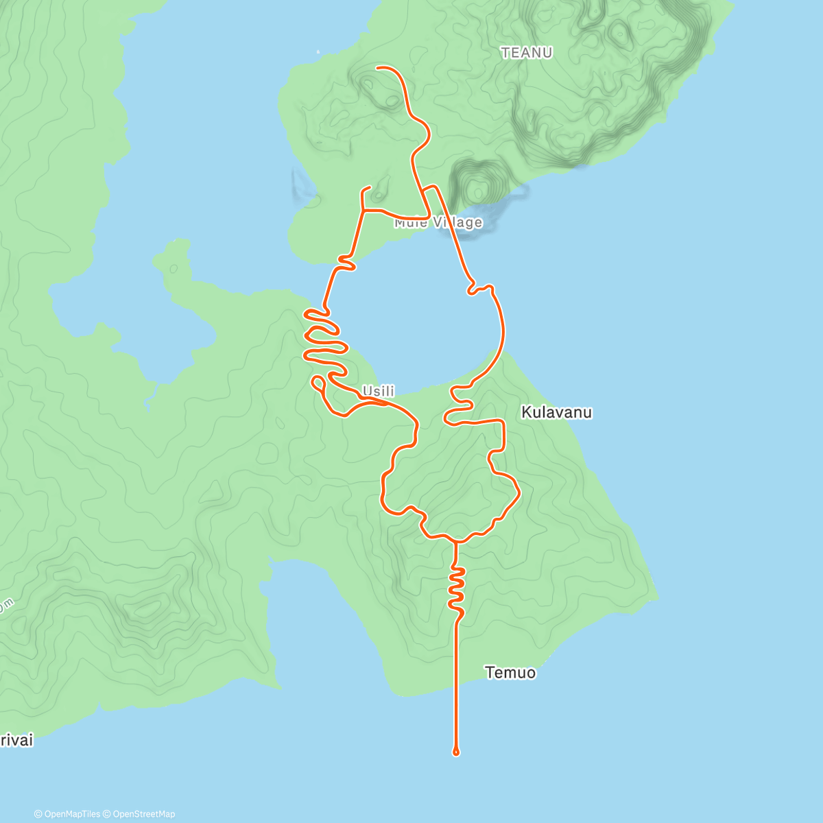 Map of the activity, Zwift - Power to the Tower in Watopia